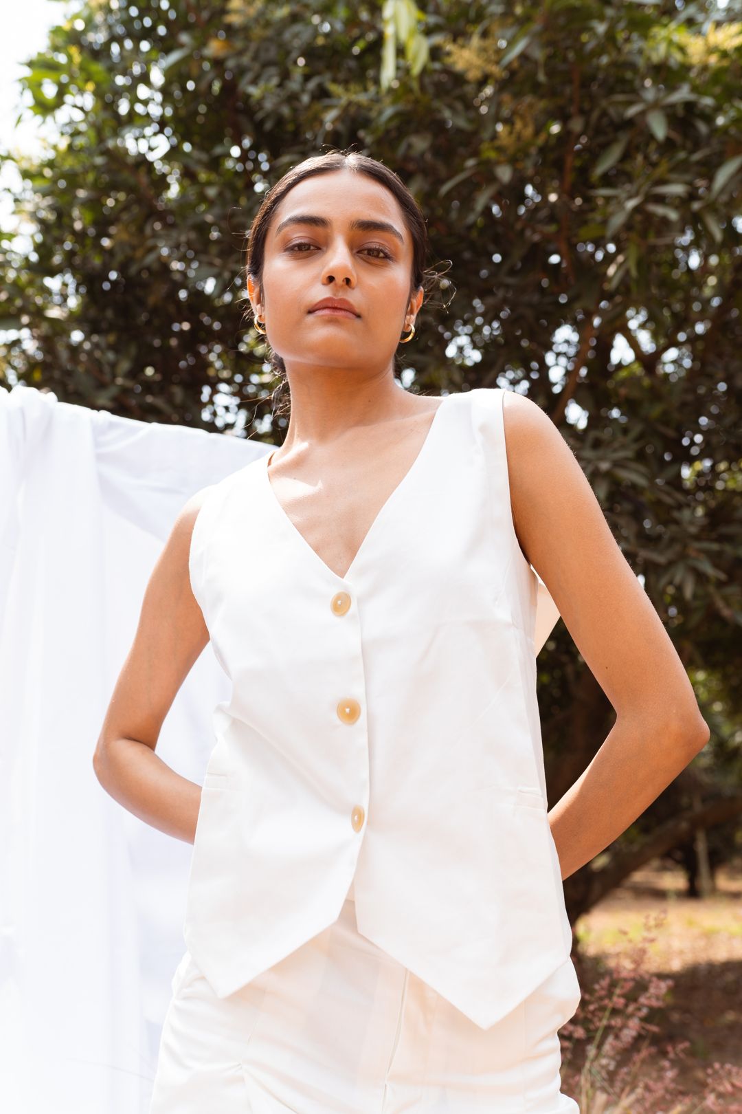 Ecru Dream Waistcoat