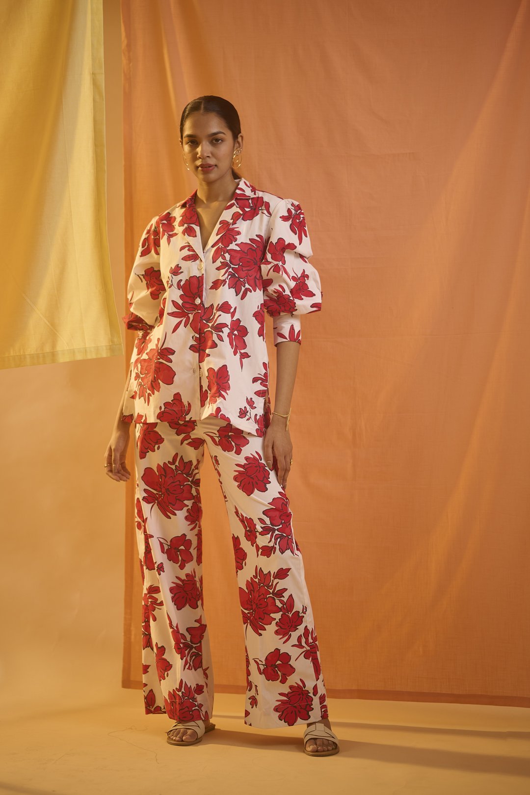 Crimson Garden Twinset